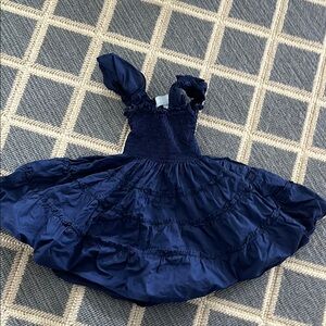 Elegant Navy Blue Dress